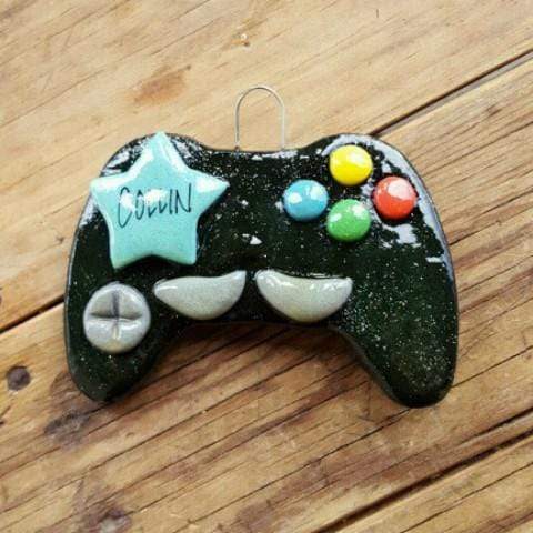 Tis The Season Christmas Ornaments Game Controller