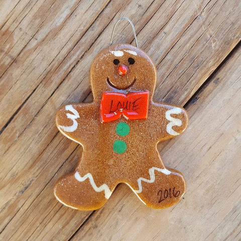 Tis The Season Christmas Ornaments Gingerbread Kid Ornament