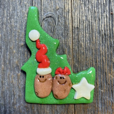 Tis The Season Christmas Ornaments Idaho Potato Family Ornament