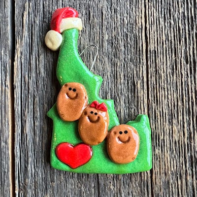 Tis The Season Christmas Ornaments Idaho Potato Family Ornament