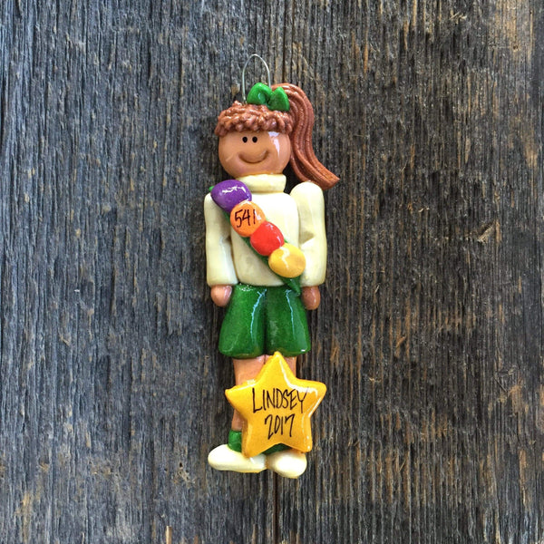 Tis The Season Christmas Ornaments Kids Ornaments Brown Girl Scout