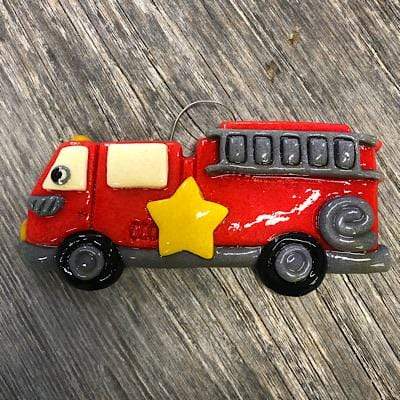 Tis The Season Christmas Ornaments Kids Ornaments Firetruck Ornament