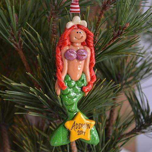 Tis The Season Christmas Ornaments Kids Ornaments Mermaid Ornament