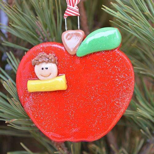 Tis The Season Christmas Ornaments miscellaneous Apple Ornament