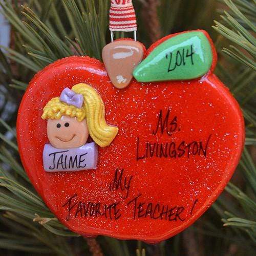 Tis The Season Christmas Ornaments miscellaneous Apple Ornament