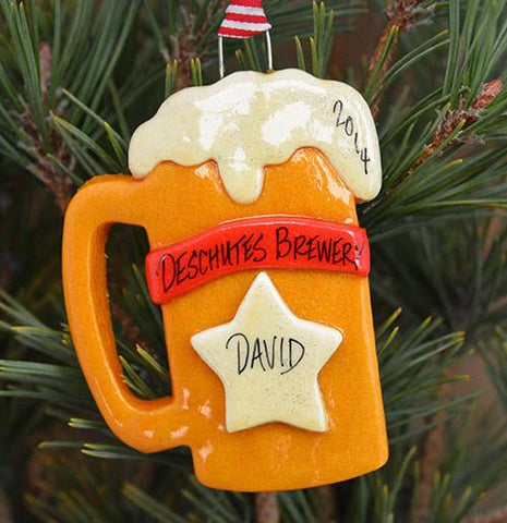 Tis The Season Christmas Ornaments miscellaneous Beer Mug Ornament