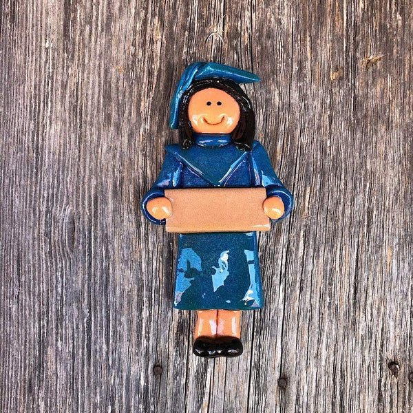 Tis The Season Christmas Ornaments miscellaneous Female / Black Blue Graduate