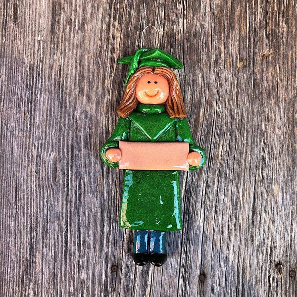 Tis The Season Christmas Ornaments miscellaneous Female / Brown Green Graduate