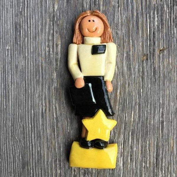 Tis The Season Christmas Ornaments miscellaneous Female / Brown Missionary Ornament