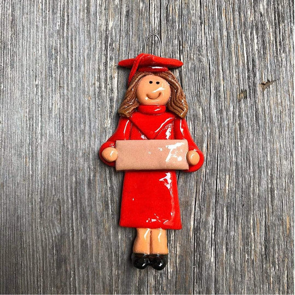 Tis The Season Christmas Ornaments miscellaneous Female / Brown Red Graduate