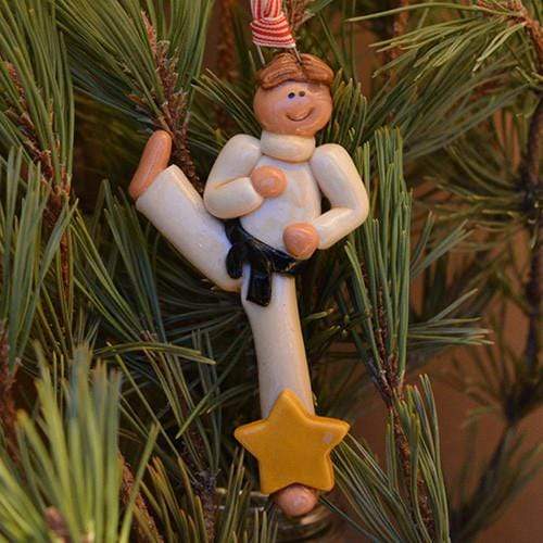 Tis The Season Christmas Ornaments miscellaneous Karate Ornament