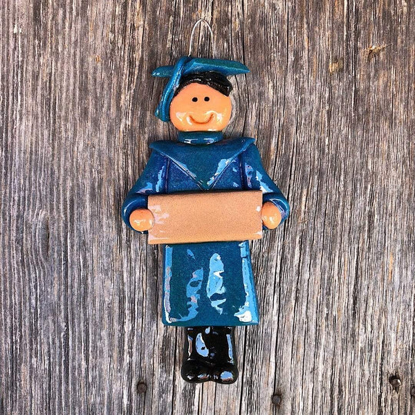 Tis The Season Christmas Ornaments miscellaneous Male / Black Blue Graduate