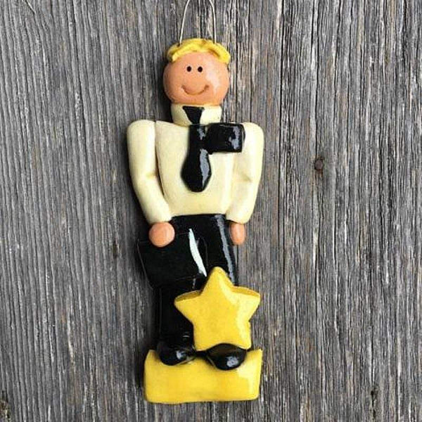 Tis The Season Christmas Ornaments miscellaneous Male / Blonde Missionary Ornament