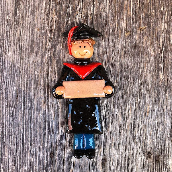 Tis The Season Christmas Ornaments miscellaneous Male / Brown Black and Red Graduate