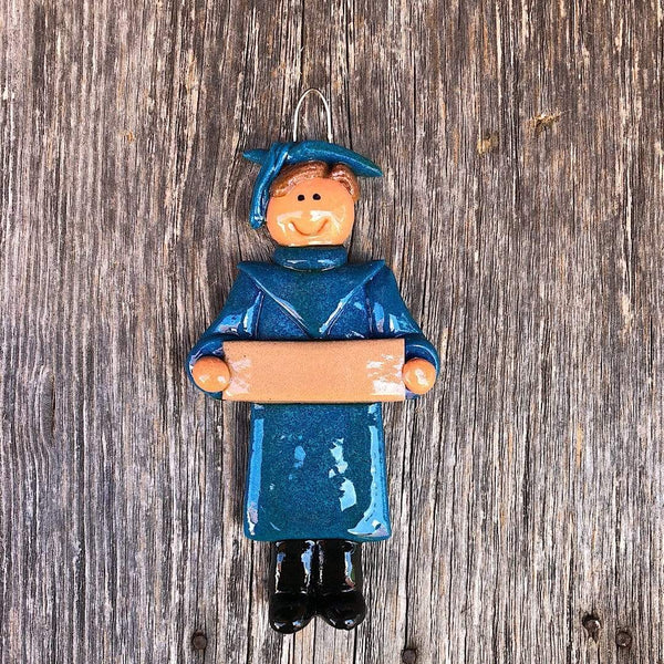 Tis The Season Christmas Ornaments miscellaneous Male / Brown Blue Graduate