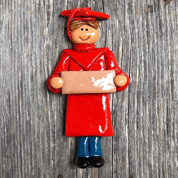 Tis The Season Christmas Ornaments miscellaneous Male / Brown Red Graduate