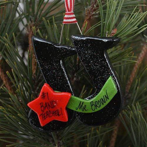 Tis The Season Christmas Ornaments Music Music Note Ornament