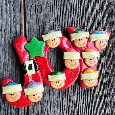 Tis The Season Christmas Ornaments Joy family large