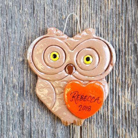 Tis The Season Christmas Ornaments Owl Christmas Ornament Owl Christmas Ornament