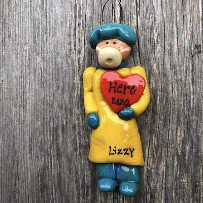 Tis The Season Christmas Ornaments Pandemic Nurse in PPE