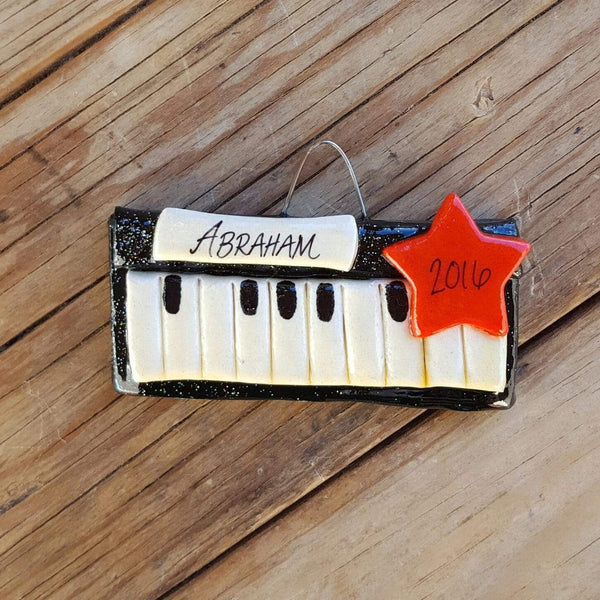 Tis The Season Christmas Ornaments Piano Ornament