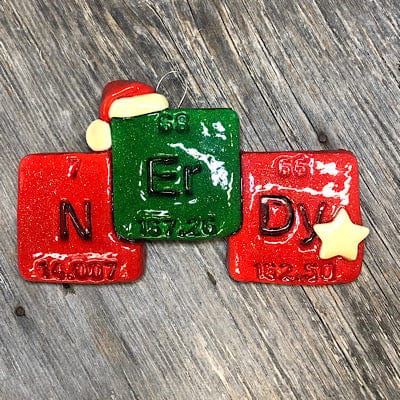 Tis The Season Christmas Ornaments Professional Nerdy Elements