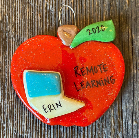 Tis The Season Christmas Ornaments Remote Learning Computer