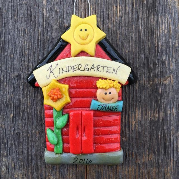 Tis The Season Christmas Ornaments School House Ornament