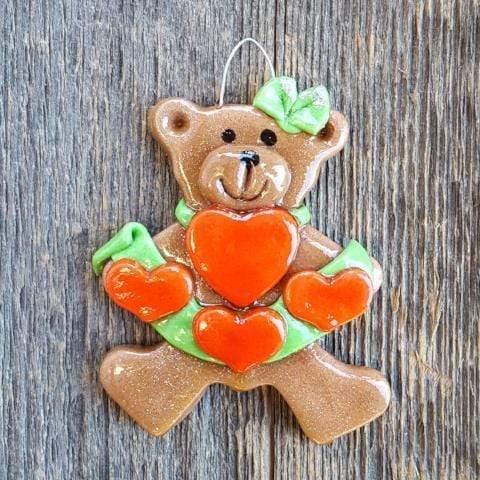 Tis The Season Christmas Ornaments single mom 3 Mama Bear Christmas Ornament