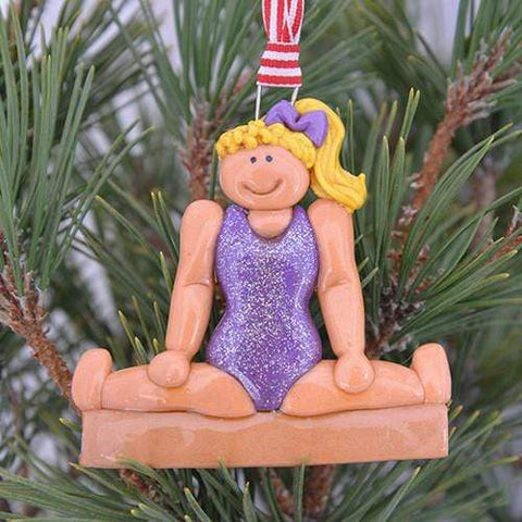 Tis The Season Christmas Ornaments Sports Gymnast Ornament