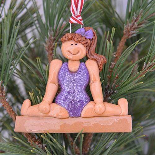 Tis The Season Christmas Ornaments Sports Gymnast Ornament