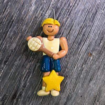 Tis The Season Christmas Ornaments Tennis Player