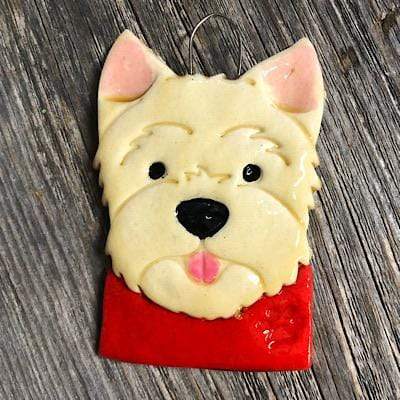 Tis The Season Christmas Ornaments Westie Face Ornament