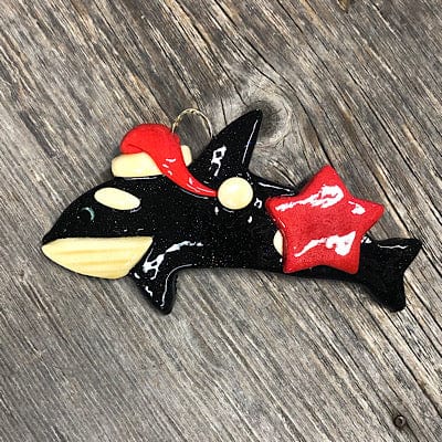 Tis The Season Christmas Ornaments Whale Ornament